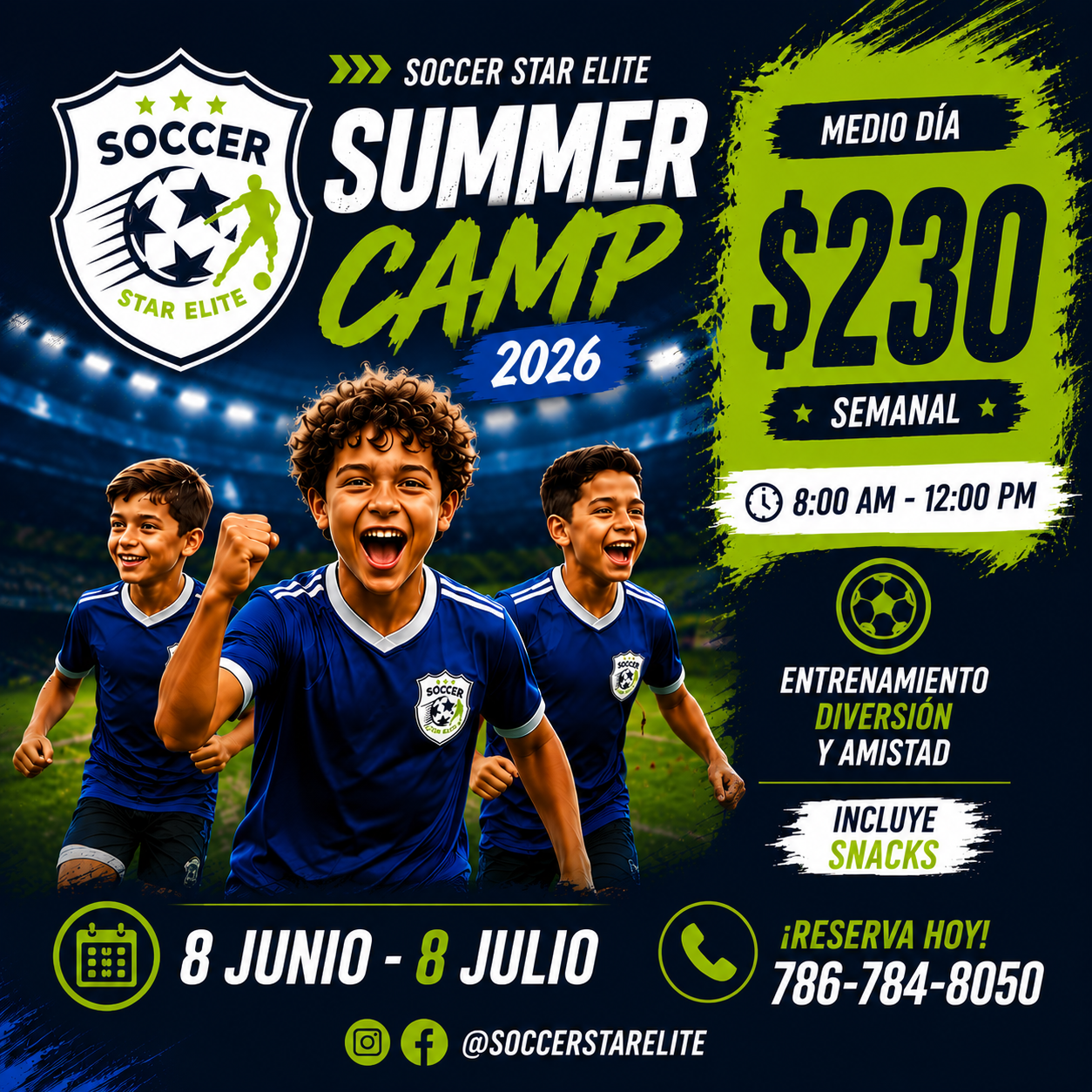 Summer Camp 2026 (Half Day Per Week)