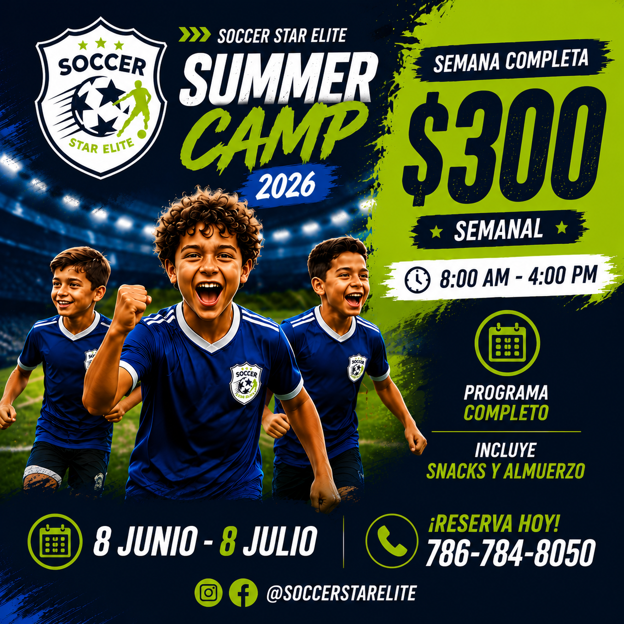 Summer Camp 2026 (Full Day Per Week)
